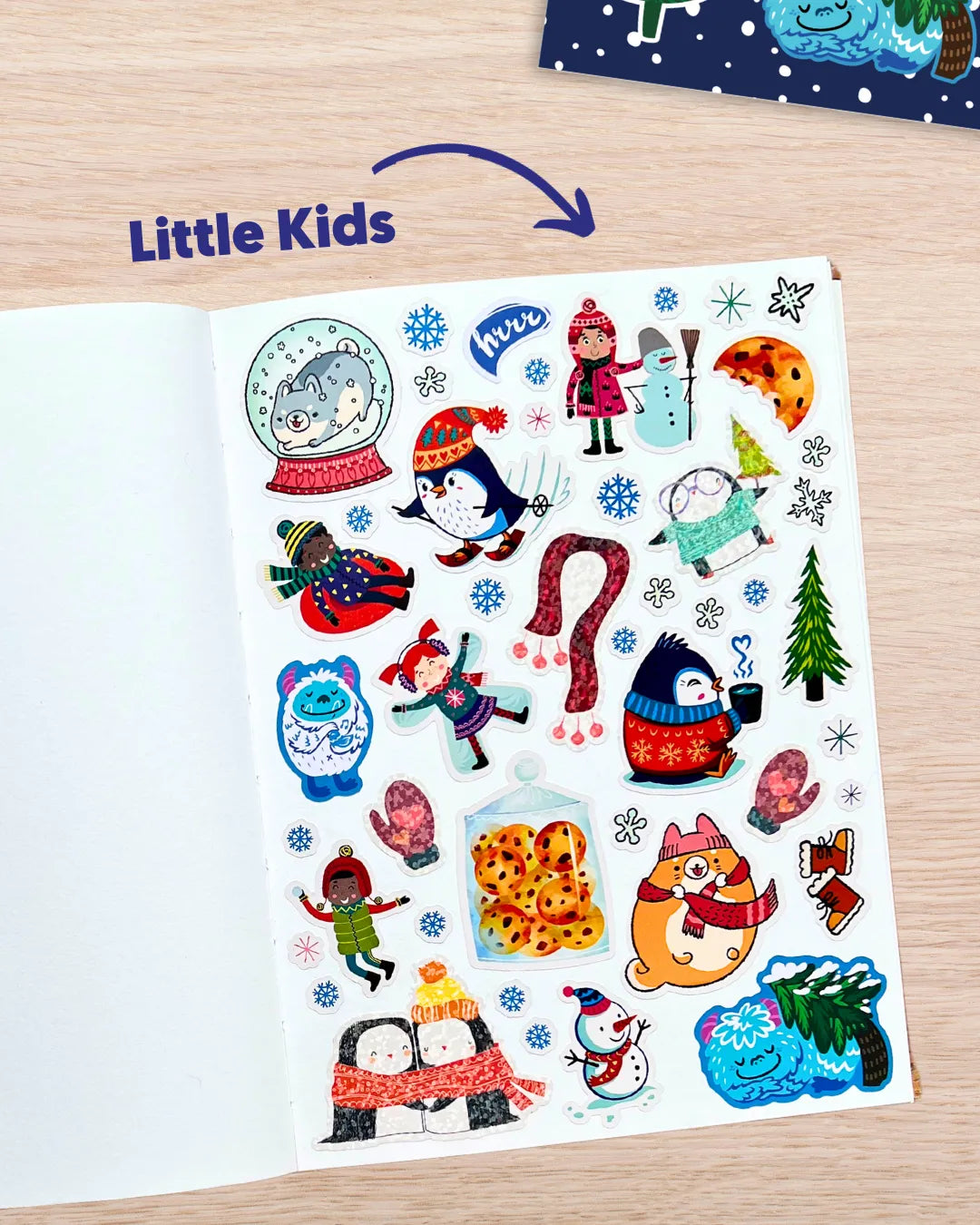December 2023 Little Kids - Four Bears Sticker Club