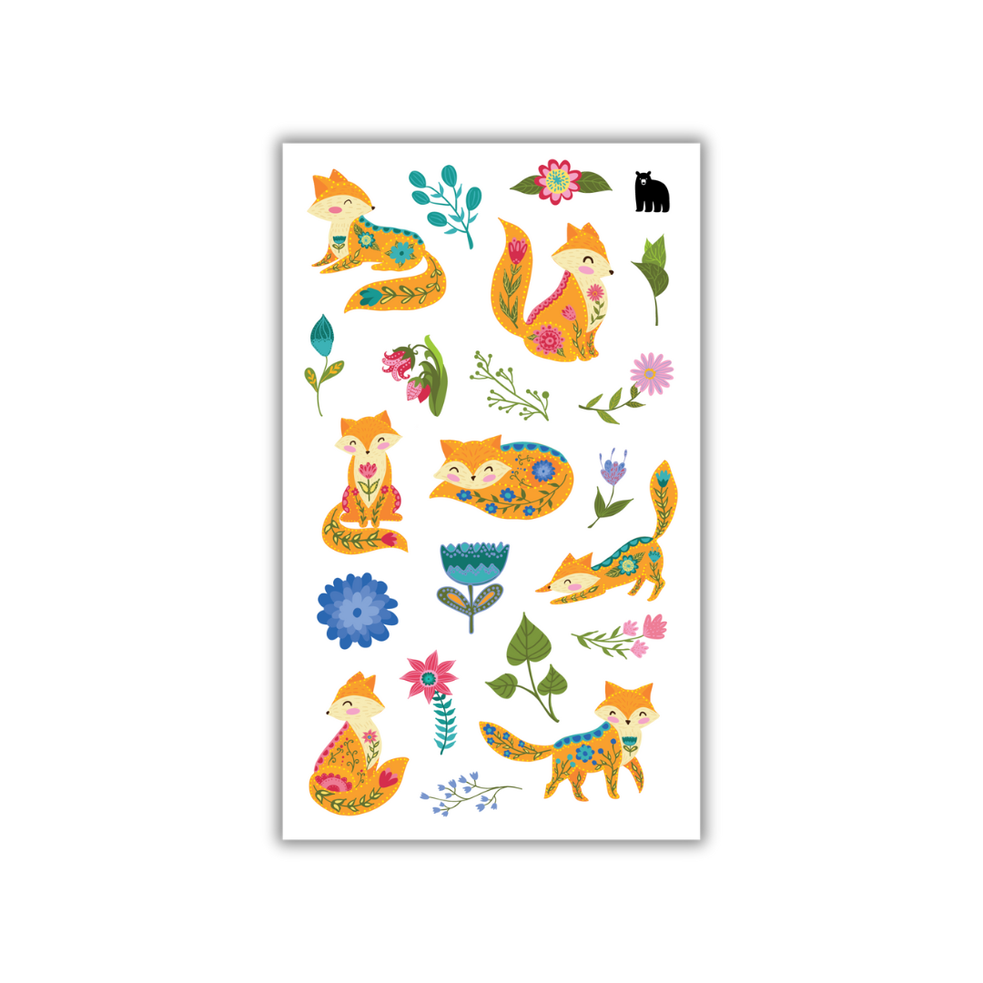 Stitched Foxes