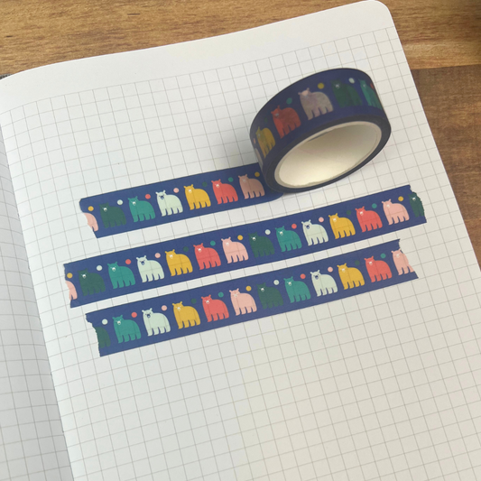 Four Bears Washi Tape