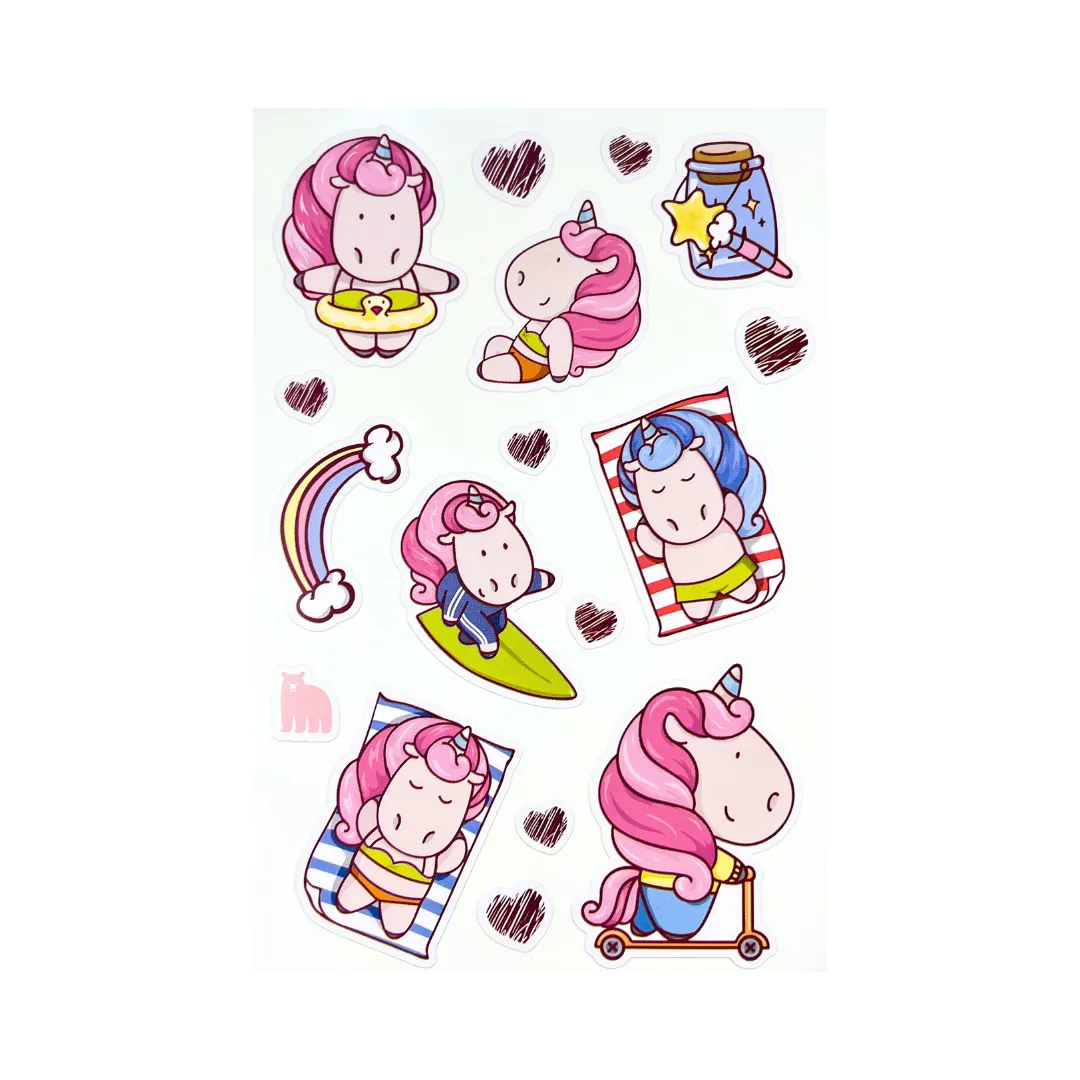 Beach-i-corn - Four Bears Sticker Club