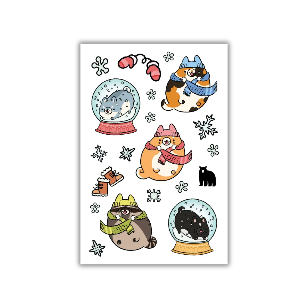 Winter Wonderland - Four Bears Sticker Club