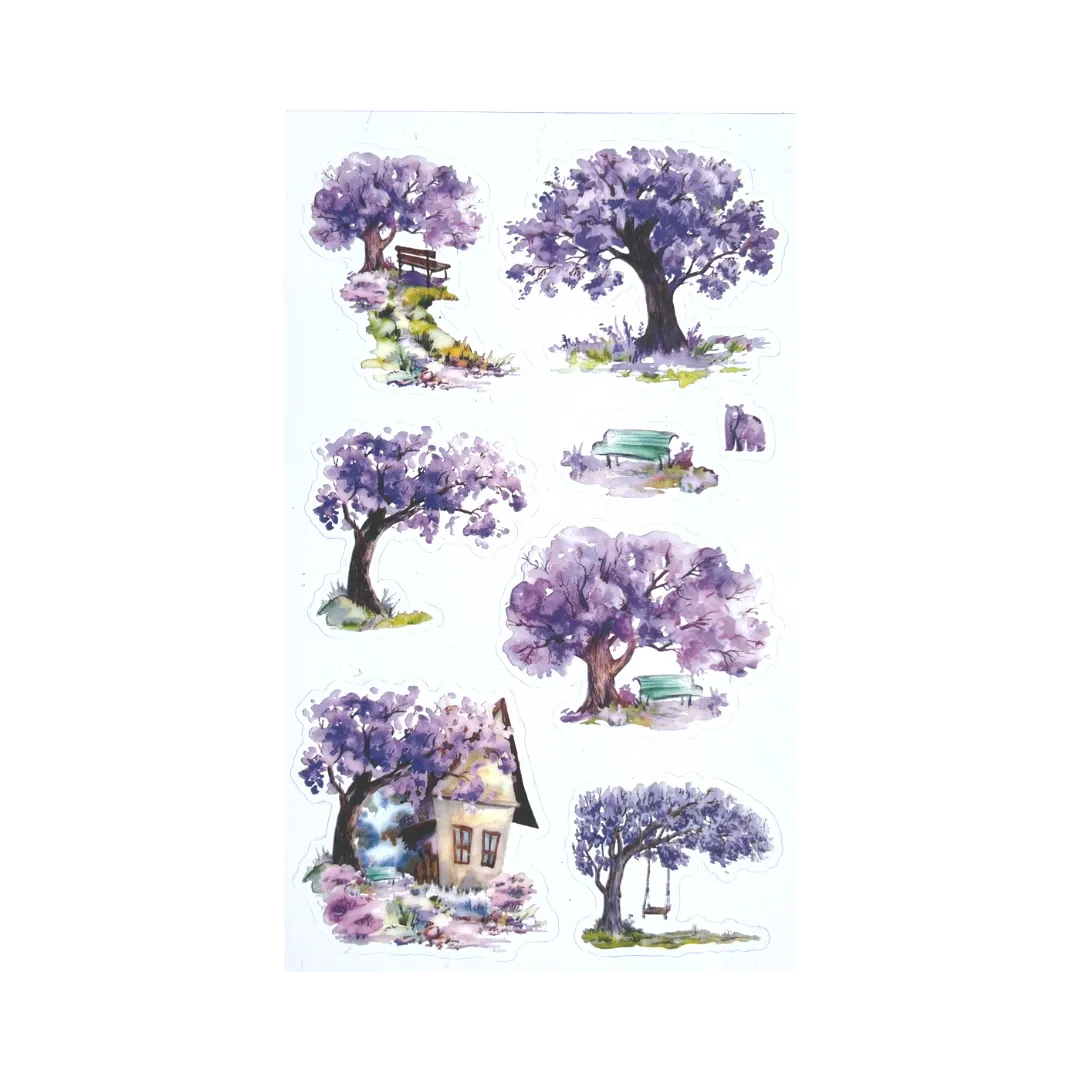 Purple Trees