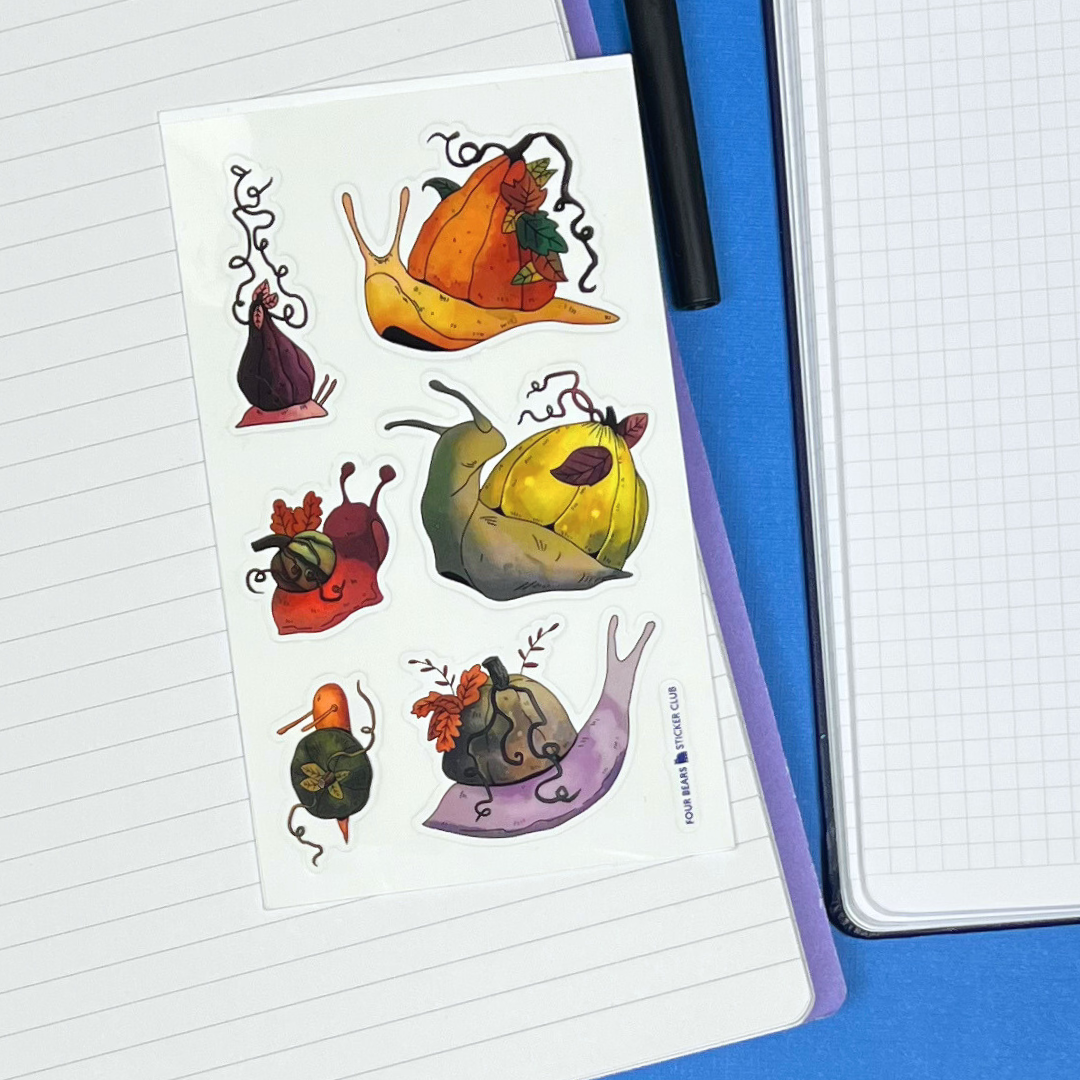 Gourd-geous Snails