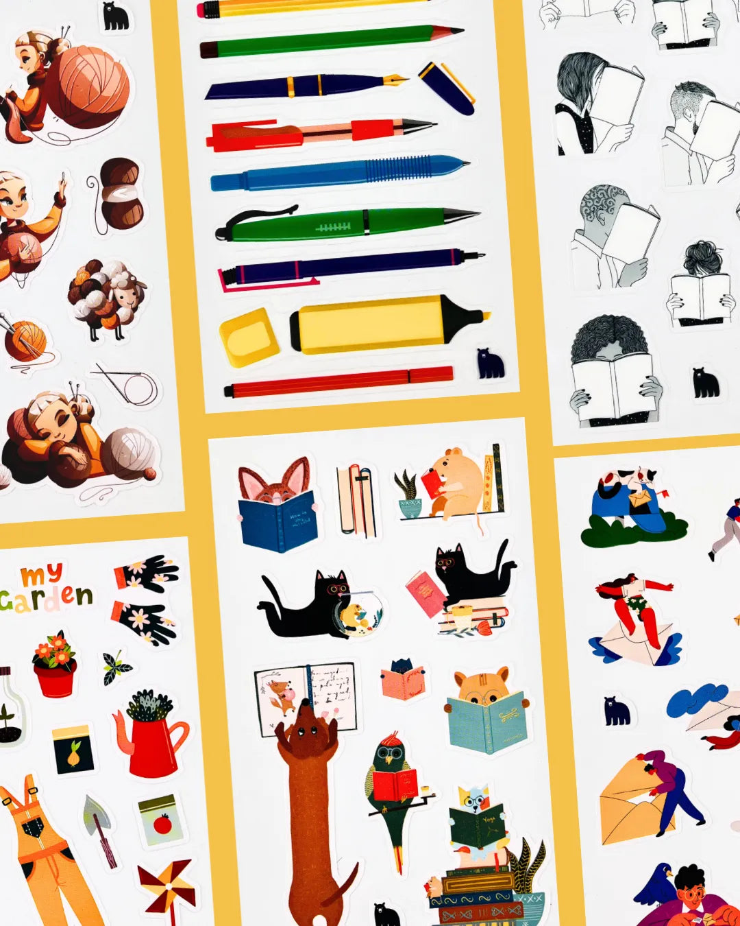 August 2023 Big Kids - Four Bears Sticker Club