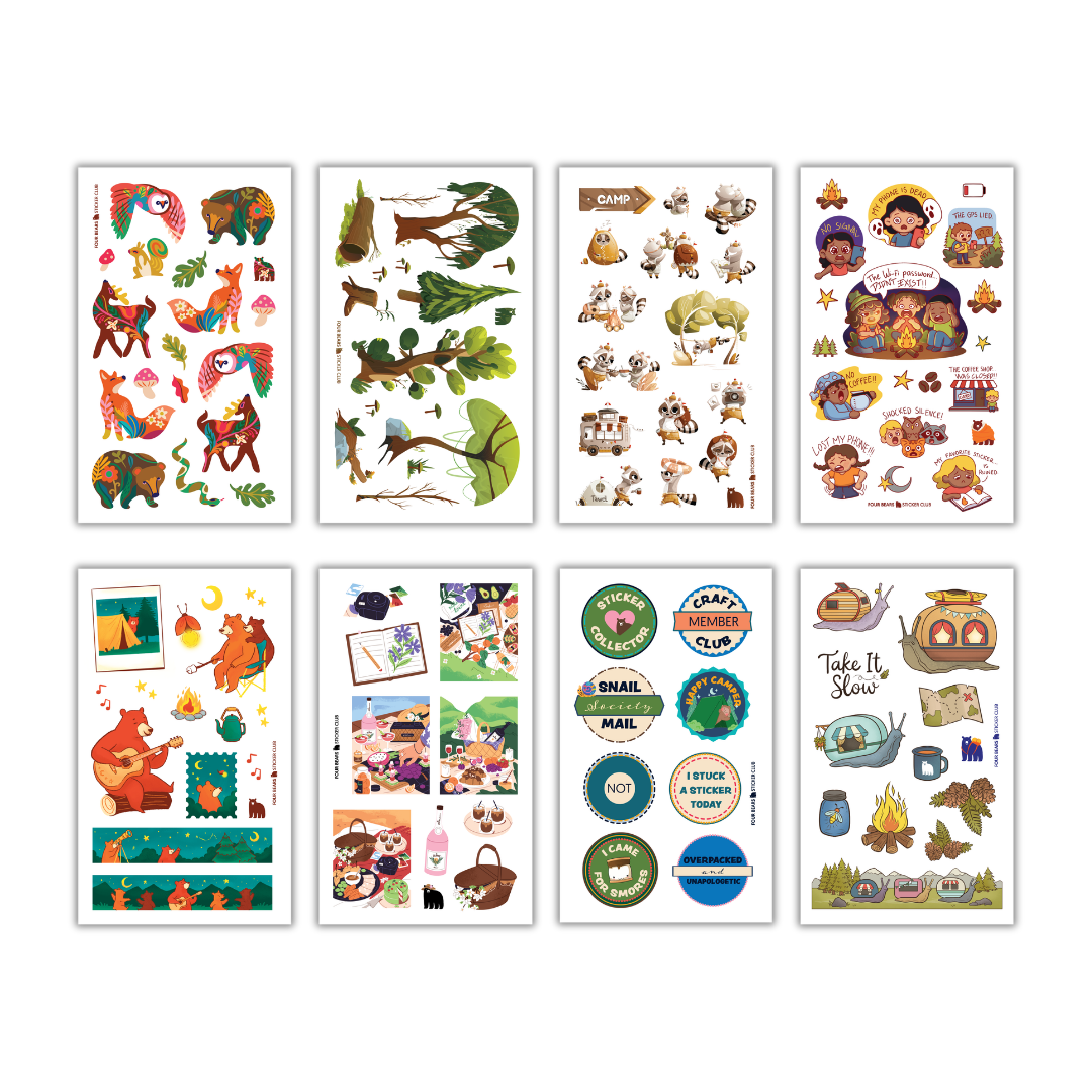 May 2026 Big Kids Sticker Club