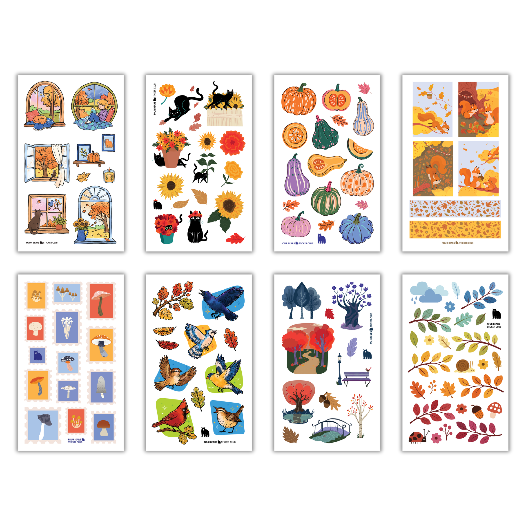 September 2026 Big Kids Sticker Club