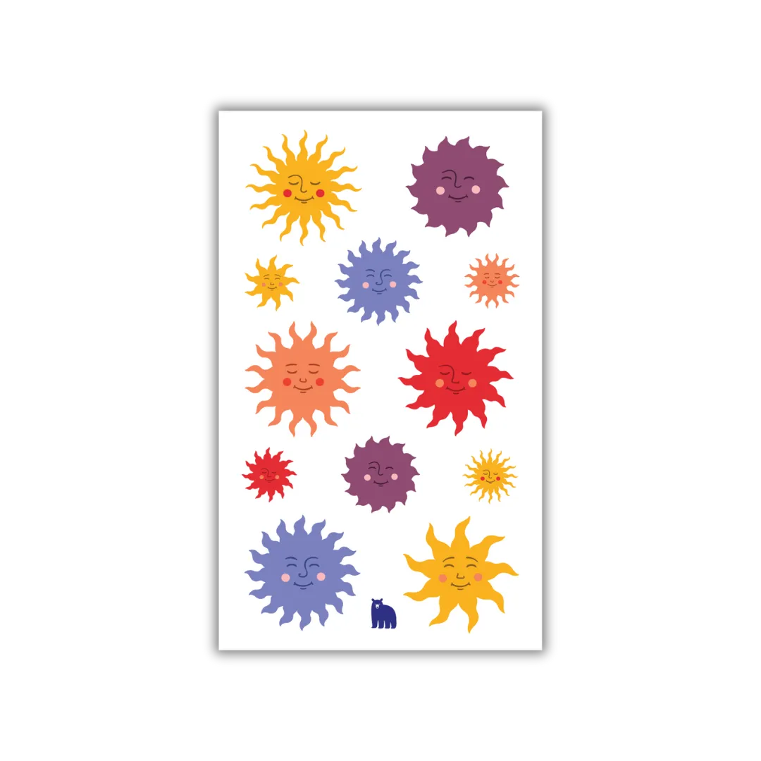Rays & Shine - Four Bears Sticker Club