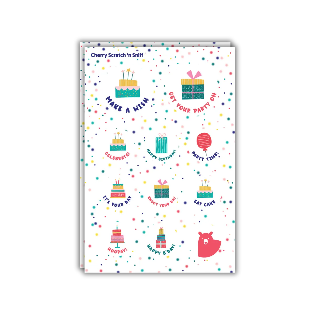 Make A Wish - Four Bears Sticker Club