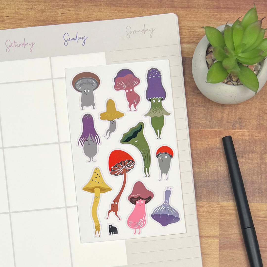 Funky Mushrooms