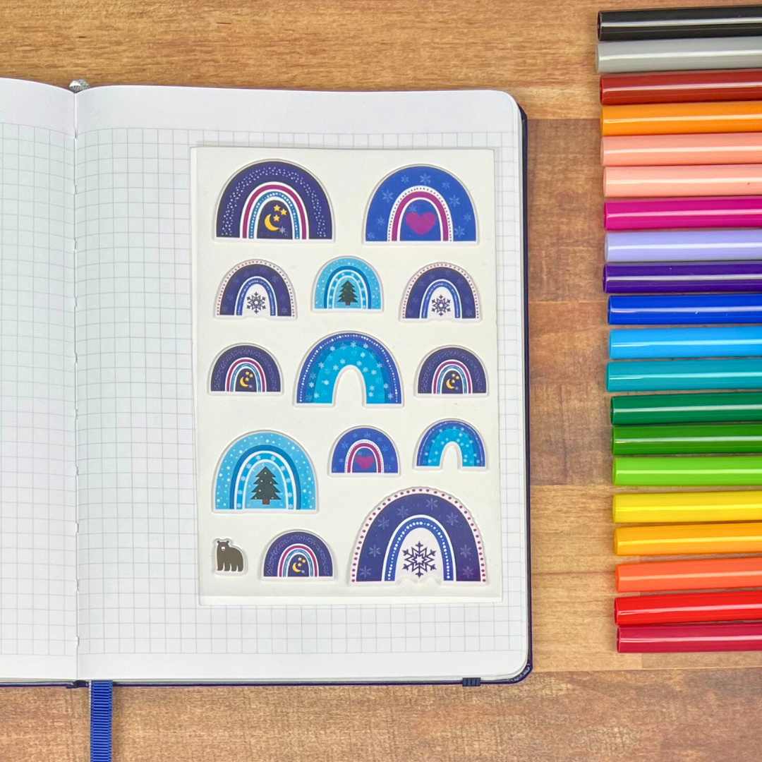 Puffy Winter Rainbows