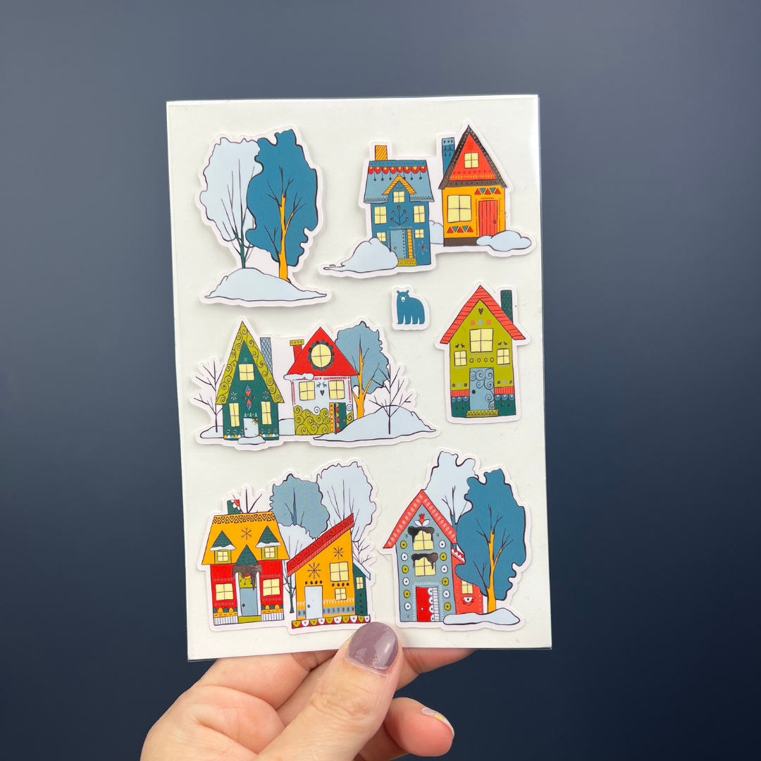 Snowy Suburbs