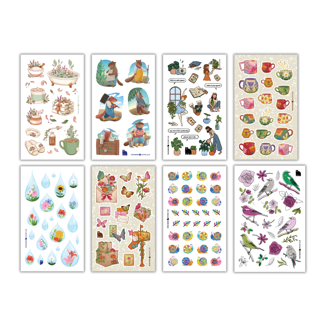 March 2026 Big Kids Sticker Club