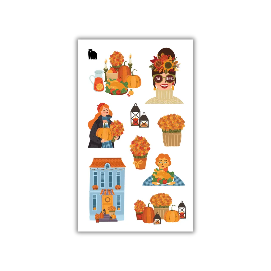 Give Thanks - Four Bears Sticker Club