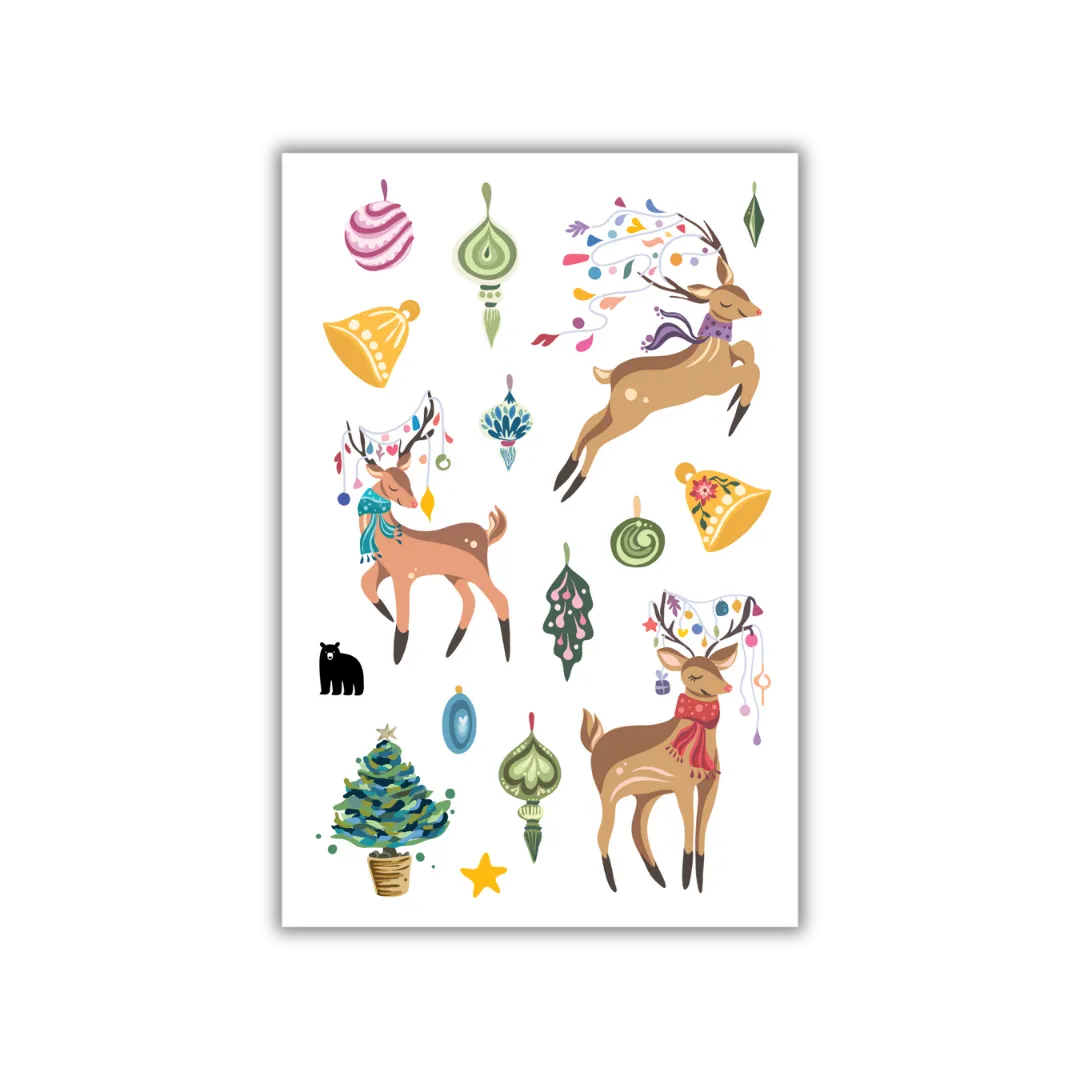 Rein-ing Holiday Cheer - Four Bears Sticker Club