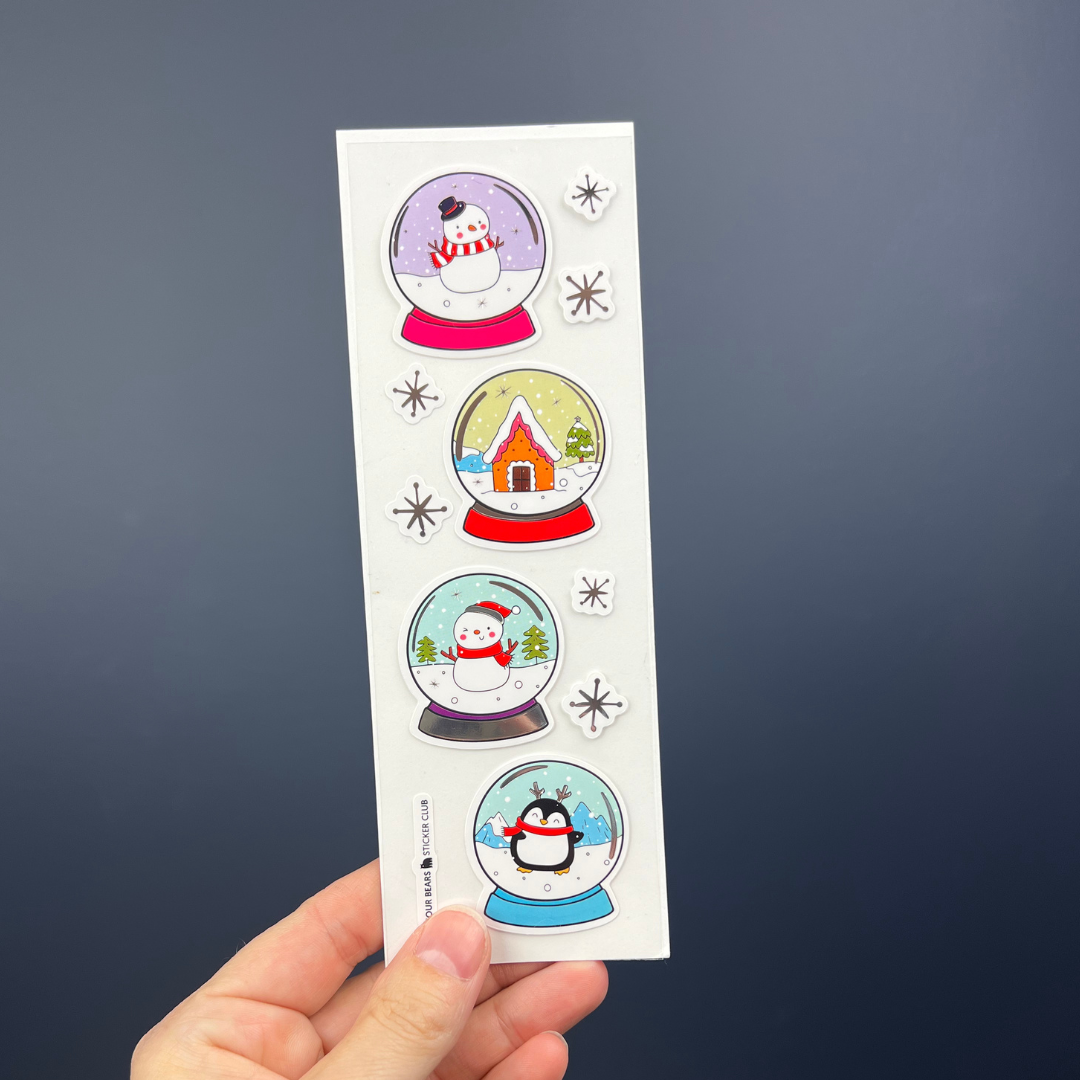 Winter Snow Globes