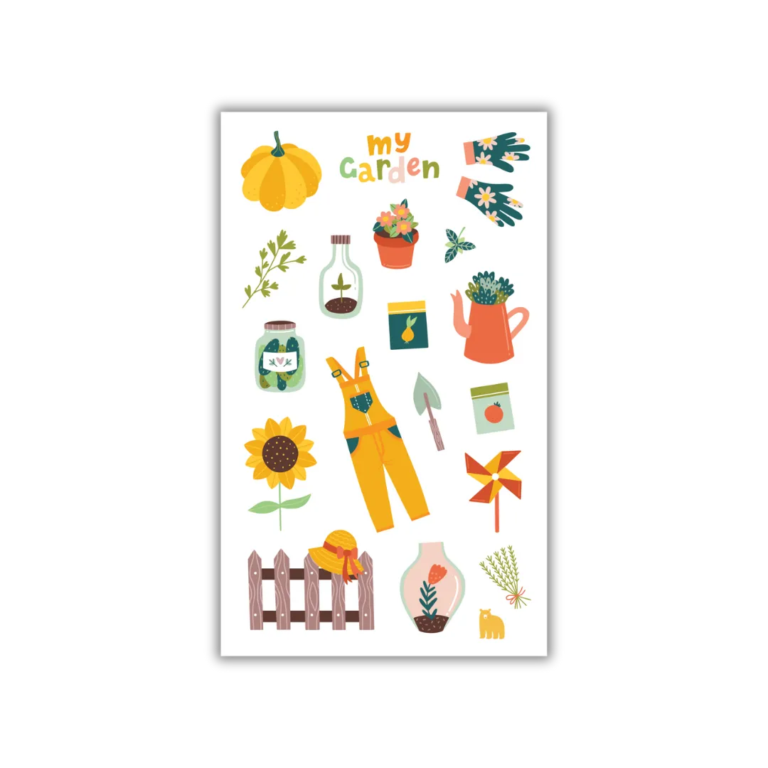 My Garden - Four Bears Sticker Club