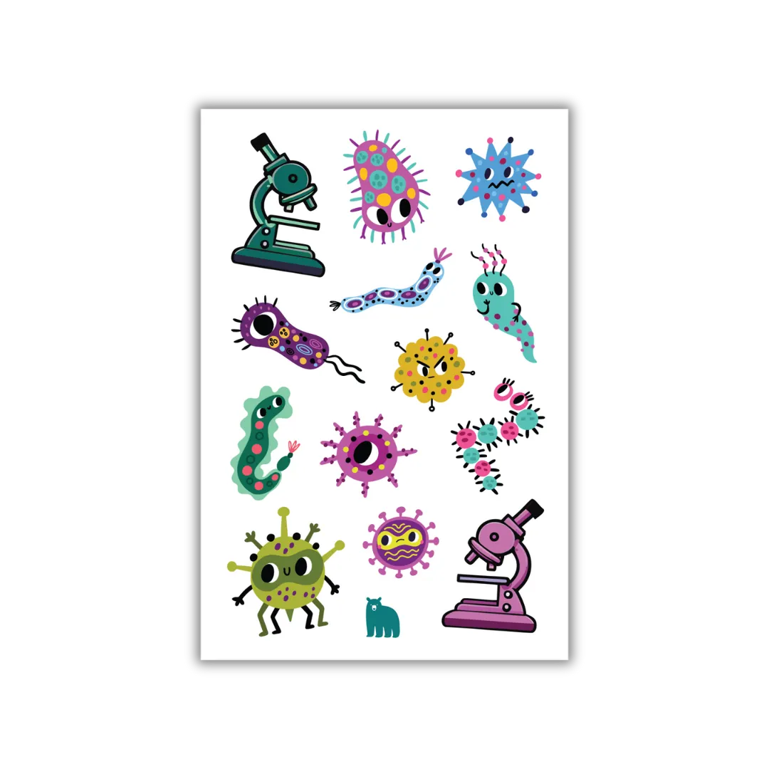 Going Viral - Four Bears Sticker Club