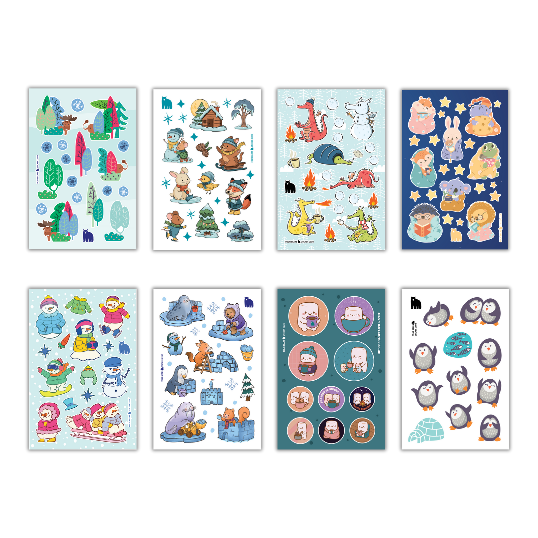 November 2025 Little Kids Sticker Club