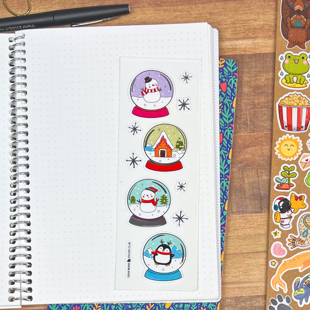 Winter Snow Globes