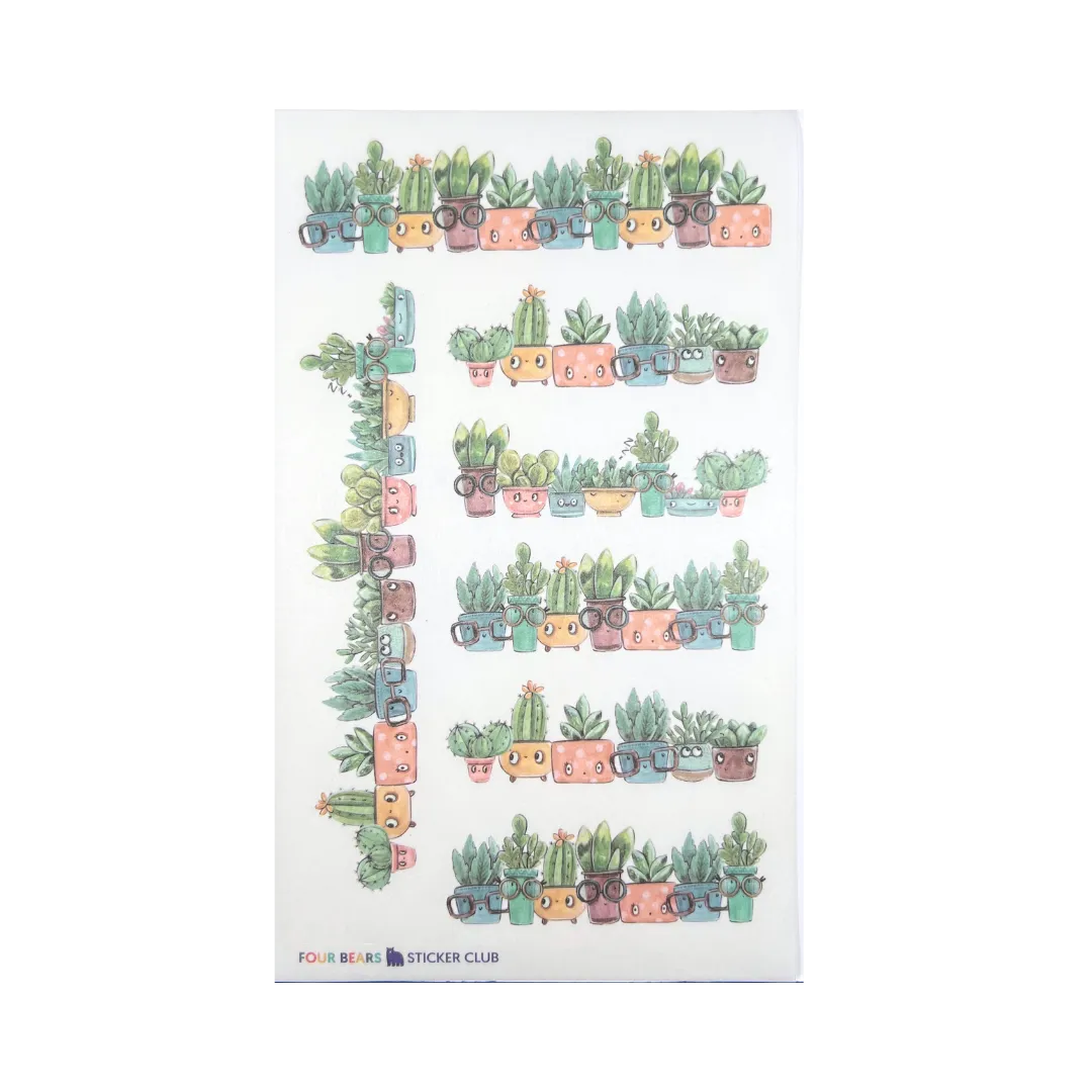 Cutest Cactus Washi