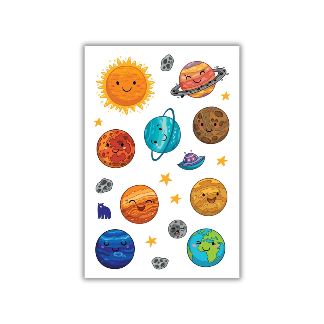 Planet Pals - Four Bears Sticker Club