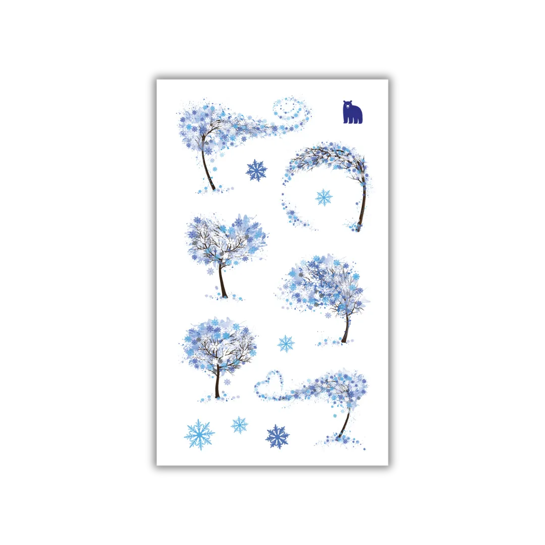 Winter Trees - Four Bears Sticker Club