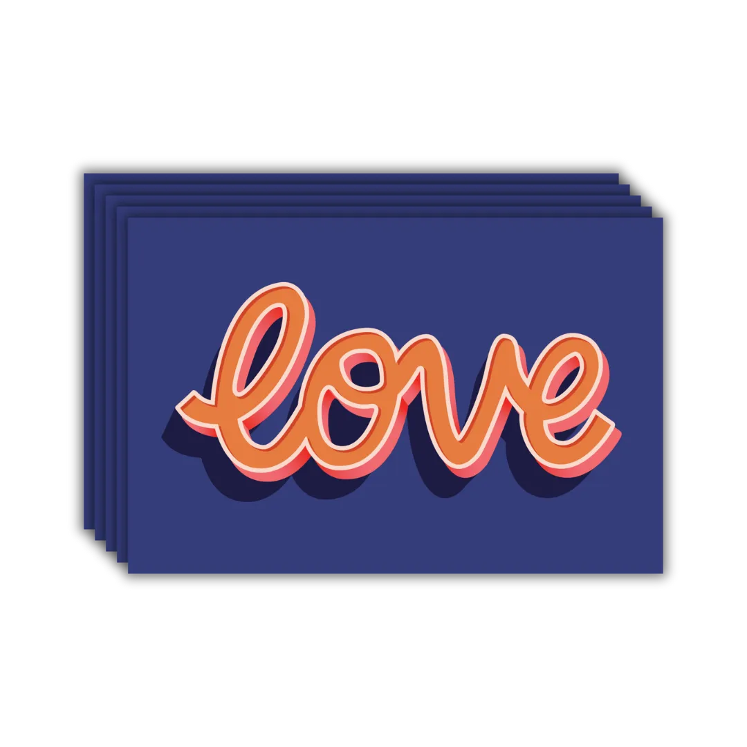 Love Postcards - Four Bears Sticker Club