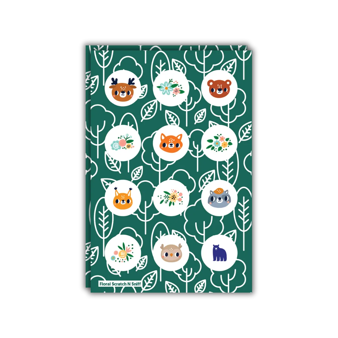 Floral Forest - Four Bears Sticker Club