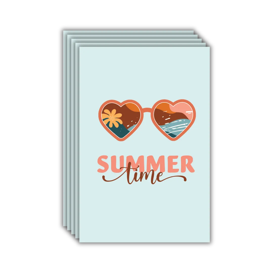 Summertime Postcards - Four Bears Sticker Club