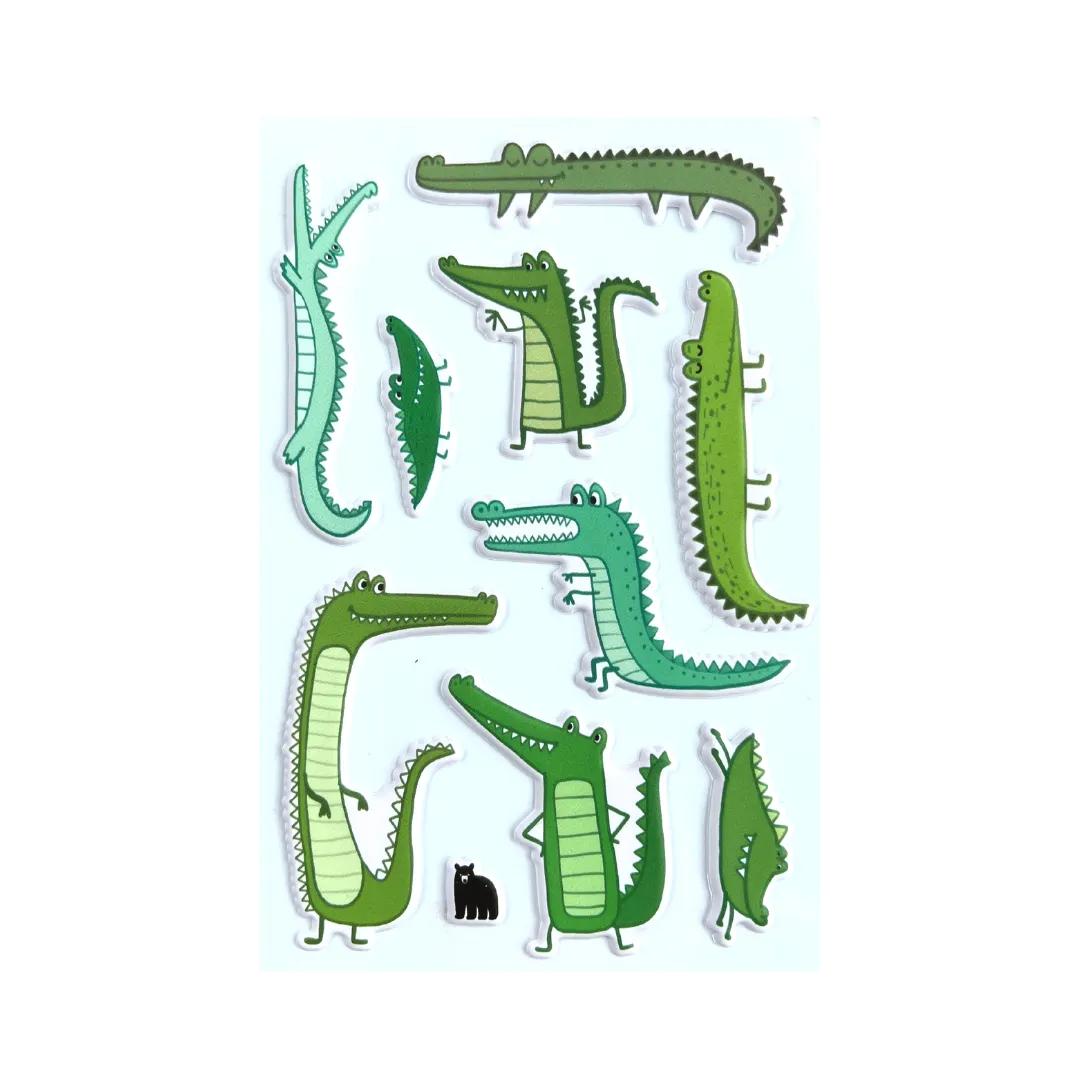 Puffy Crocodiles