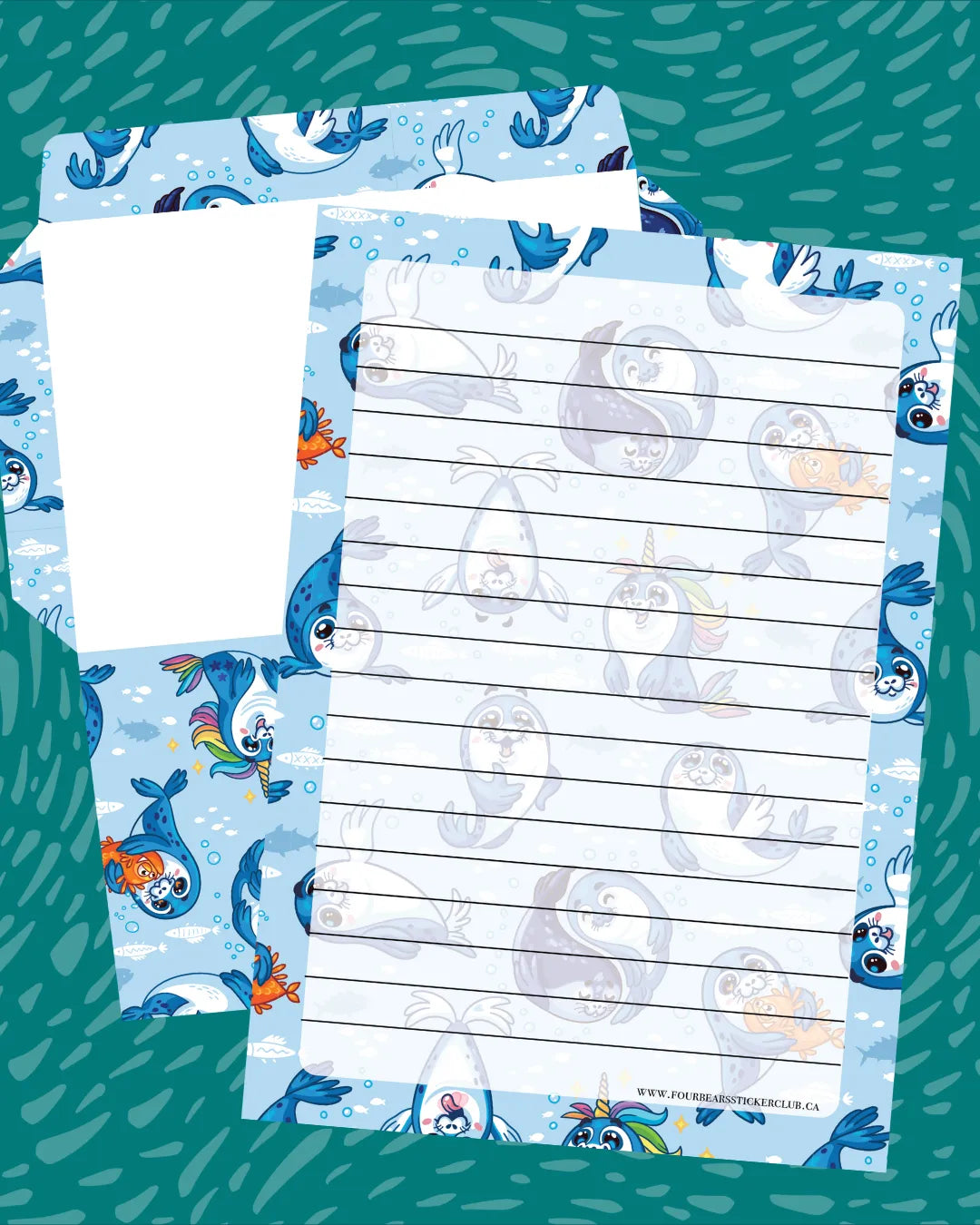 Baby Seal Stationery