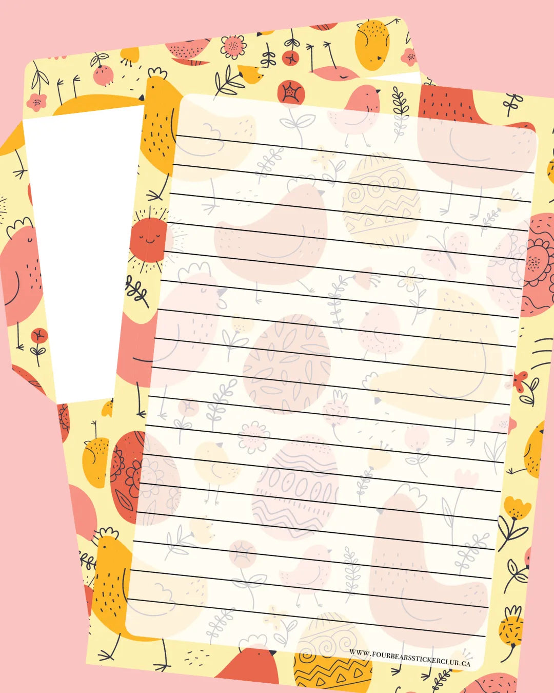 Spring Chicken Stationery