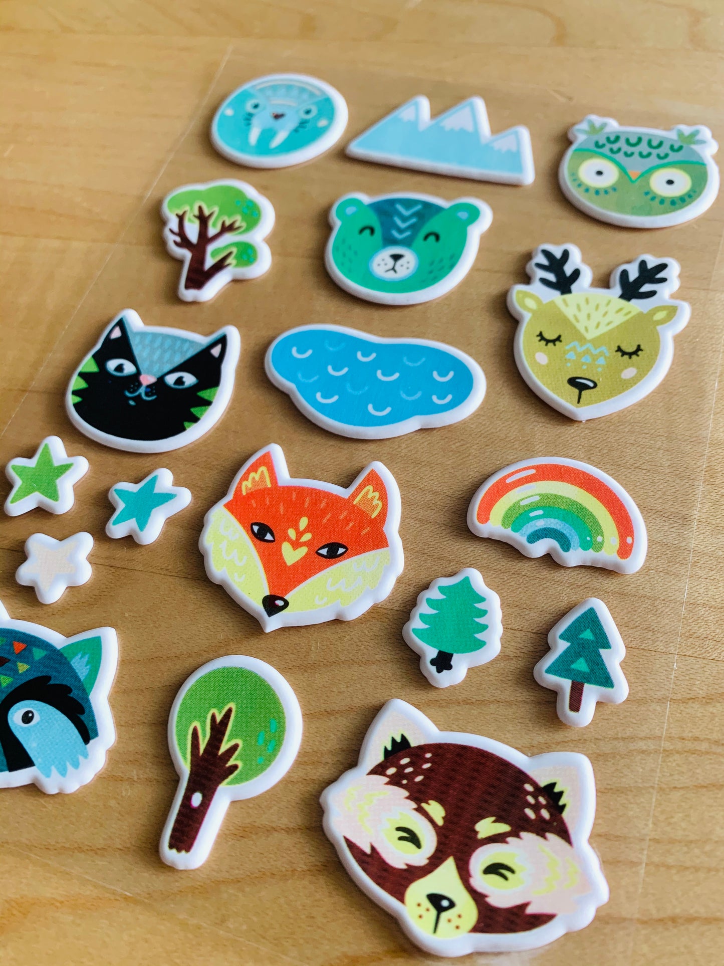Puffy Folk Animals