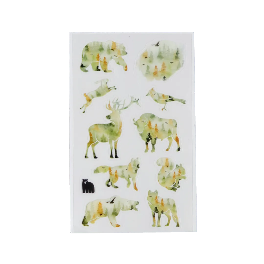 Fall Forests - Four Bears Sticker Club