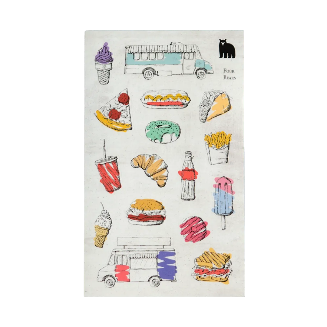 Food Truck Fun - Four Bears Sticker Club