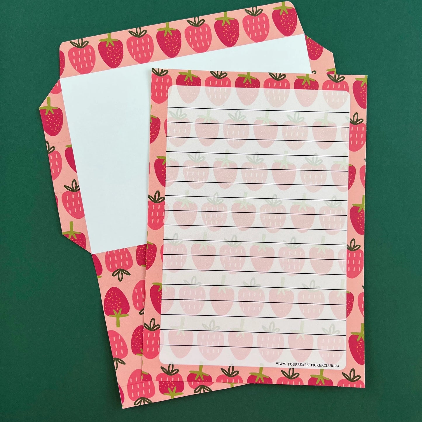 Berry Bright Stationery