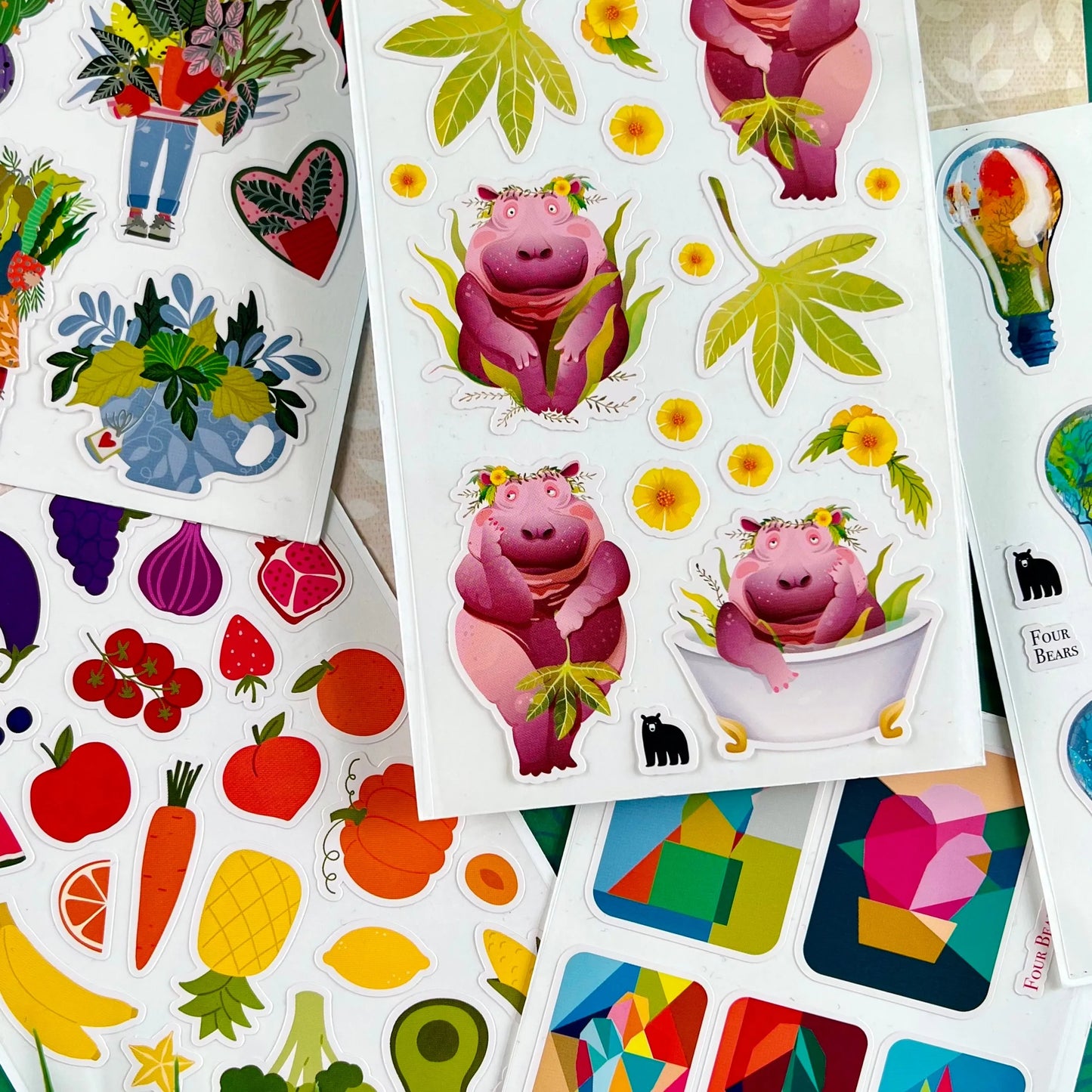 November 2022 Big Kids - Four Bears Sticker Club
