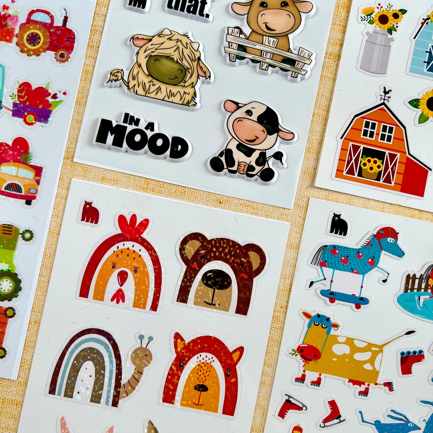 October 2022 Little Kids - Four Bears Sticker Club