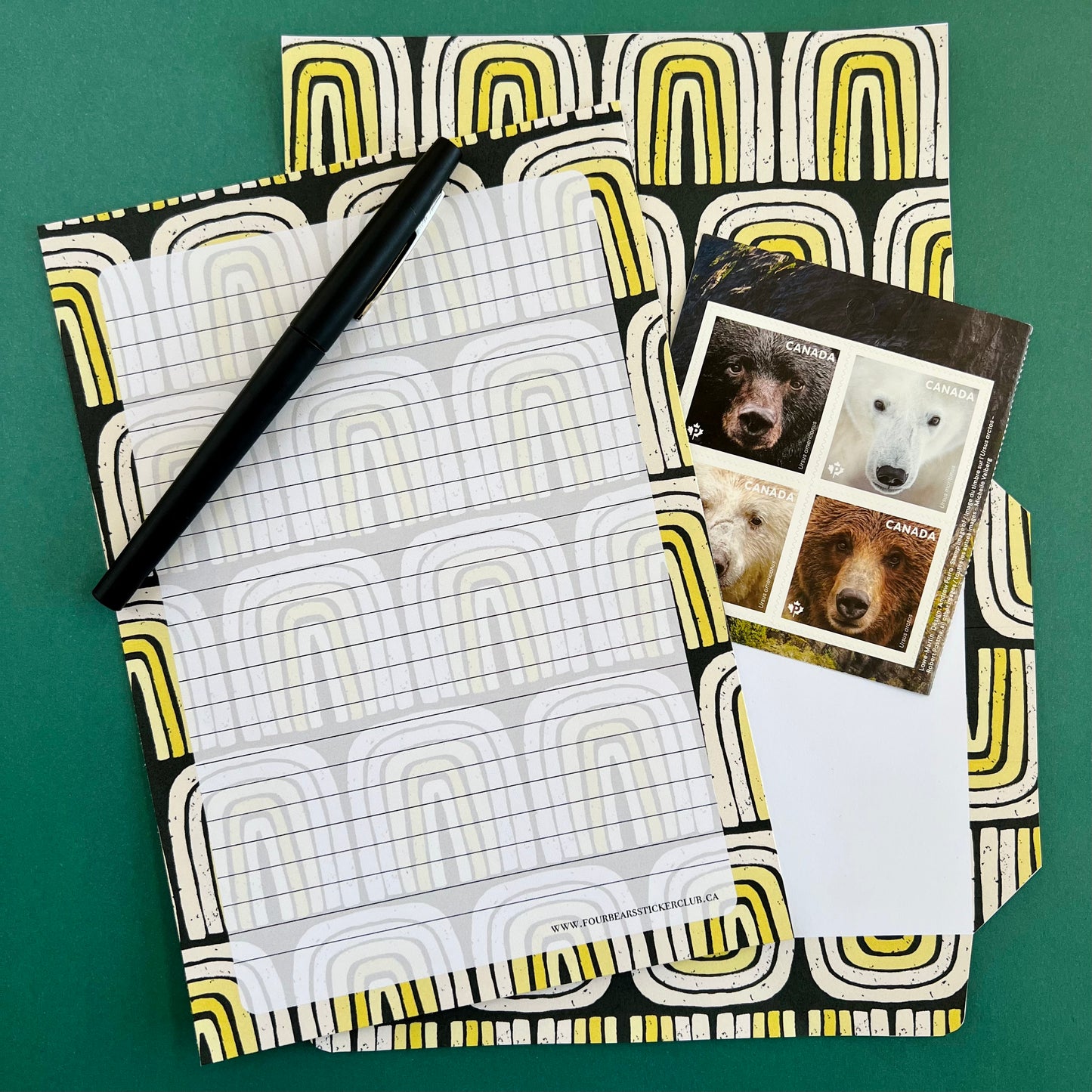 Green Thumb Rainbow Stationery