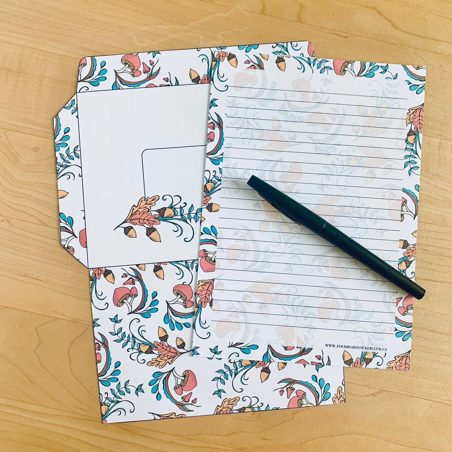 Autumn Leaves Stationery