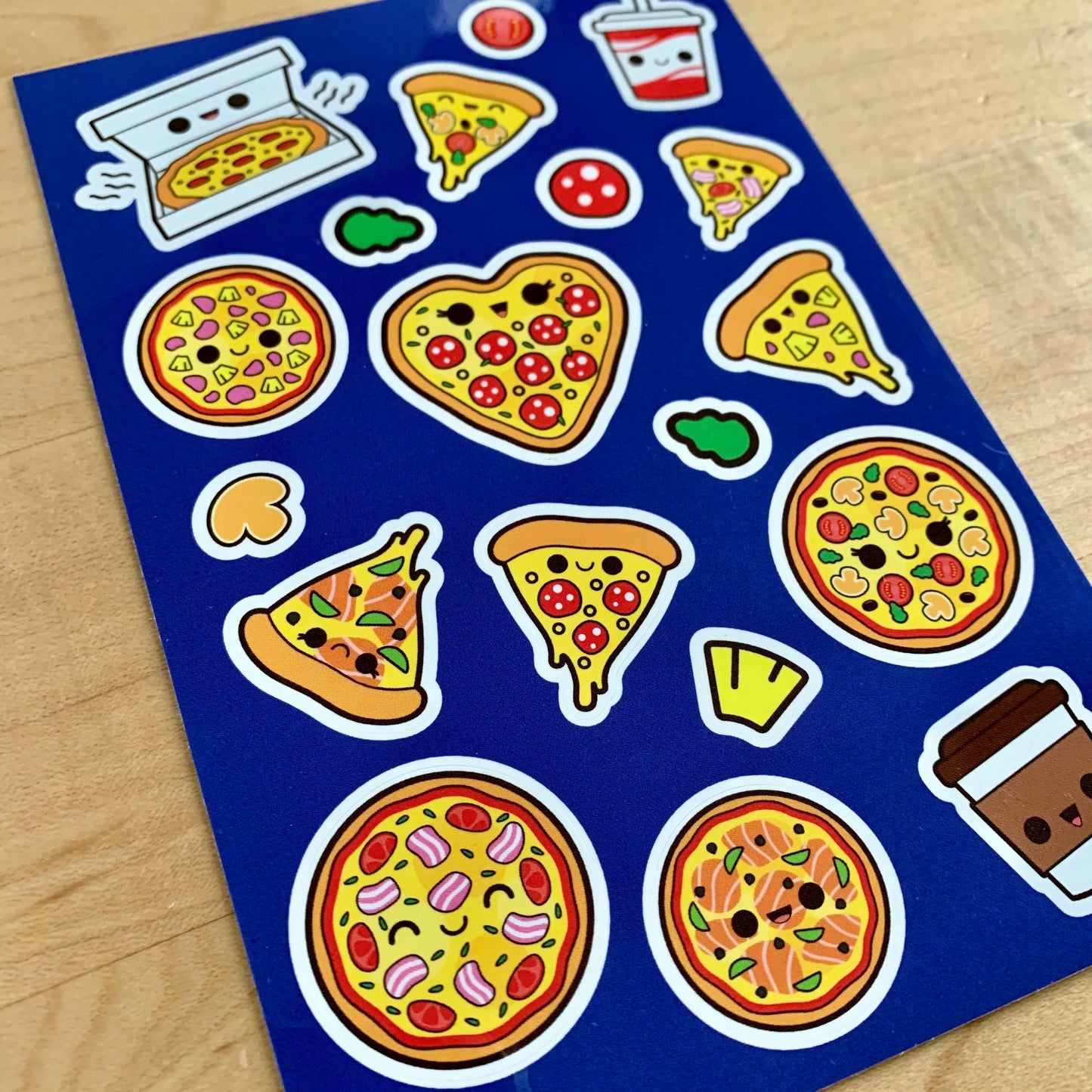 Pizza Party - Four Bears Sticker Club