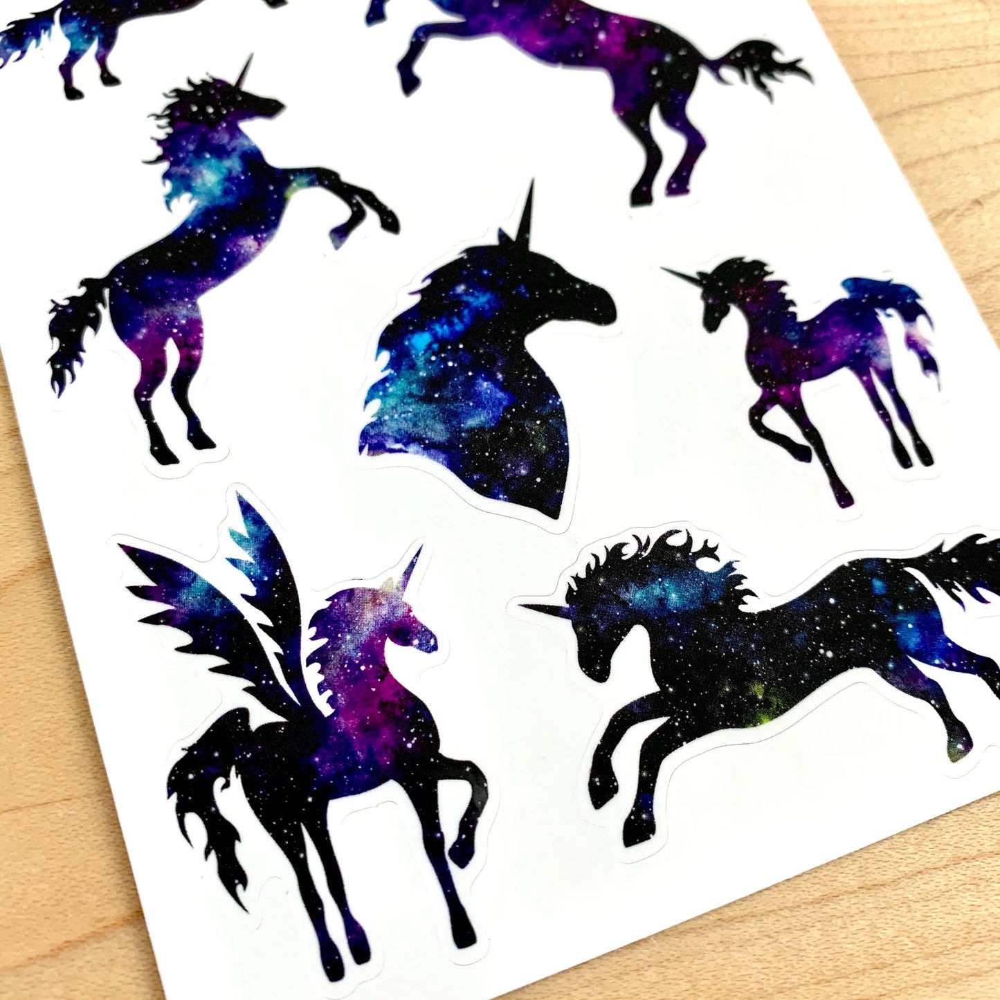 Galaxy Unicorns - Four Bears Sticker Club