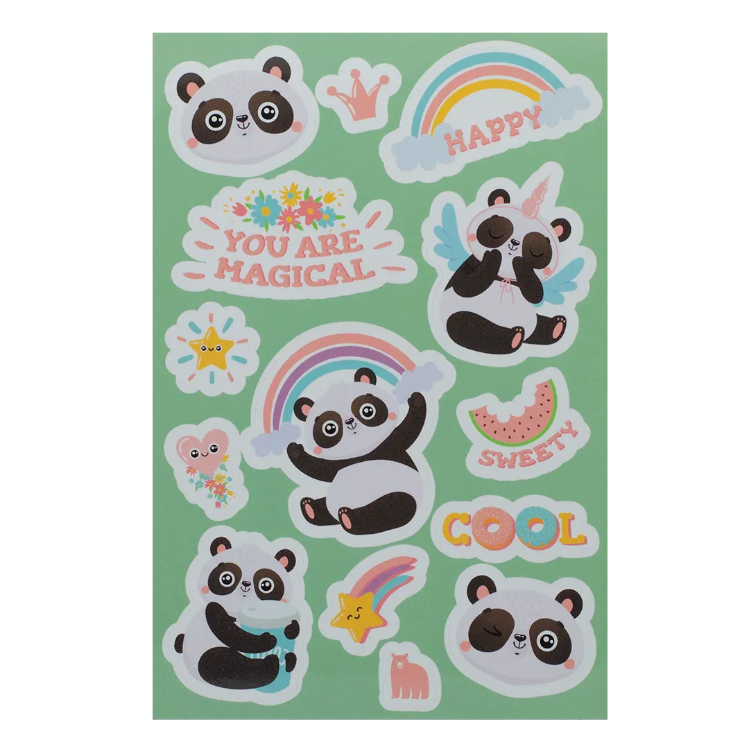 Magical Pandas - Four Bears Sticker Club