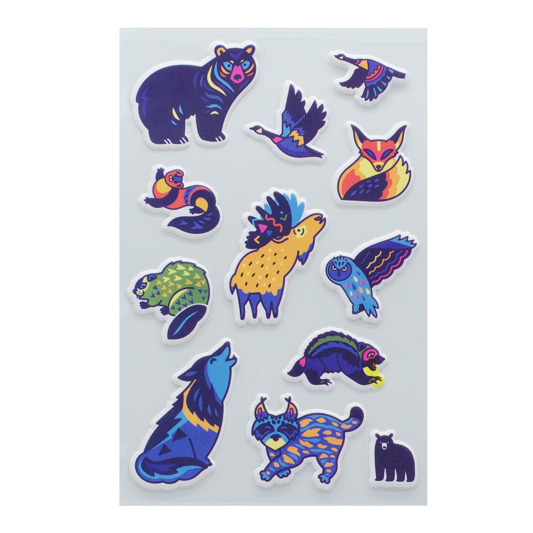 Puffy Forest Animals