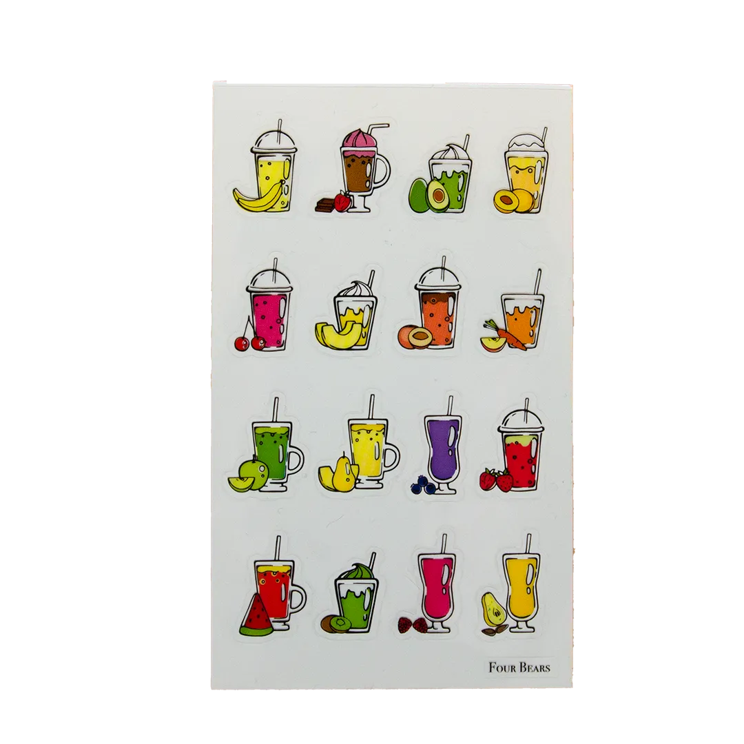 Smoothies - Four Bears Sticker Club