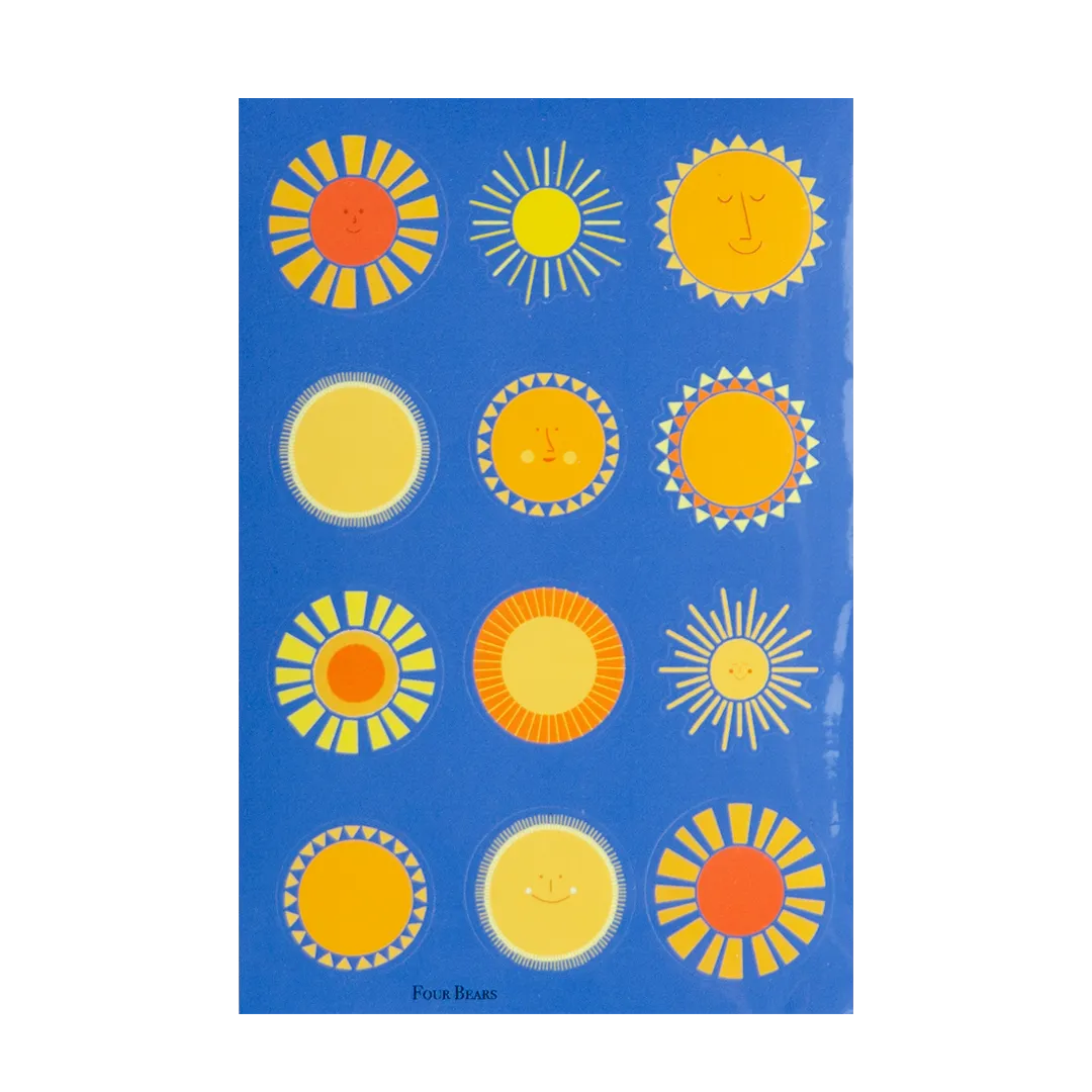 Sunny Days - Four Bears Sticker Club