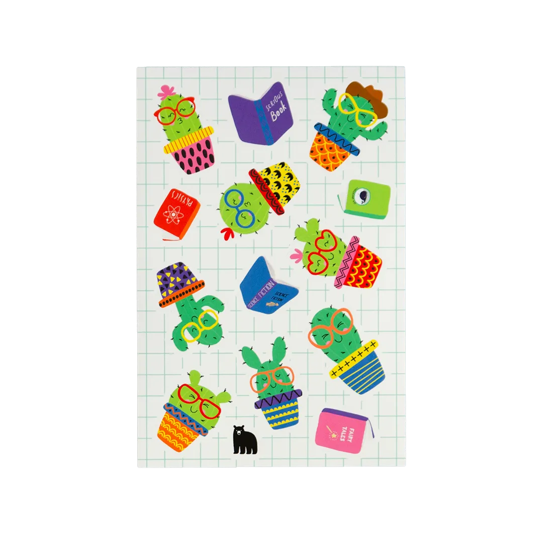 Clever Cactus - Four Bears Sticker Club