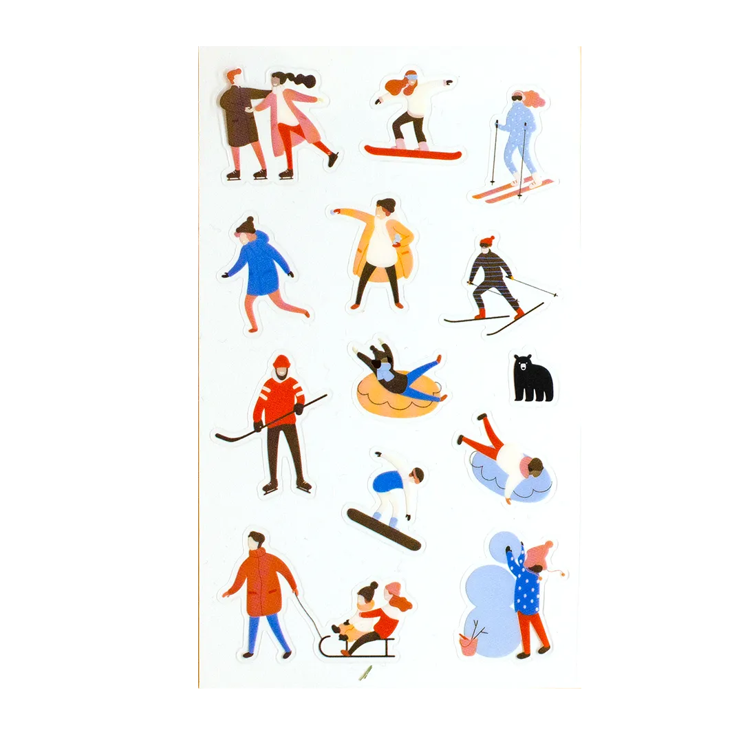 Winter Activities - Four Bears Sticker Club