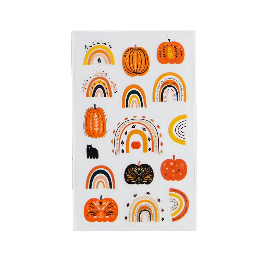 Autumn Rainbows - Four Bears Sticker Club