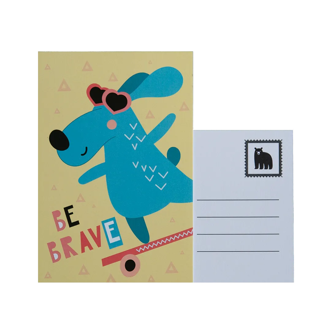 Be Brave Postcards
